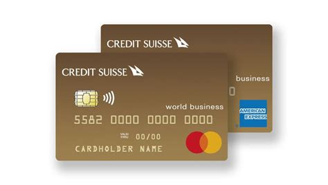 Credit Suisse switzerland credit card